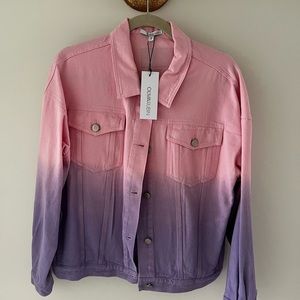 Olivia Rubin denim ombré jacket, size S, new with tags